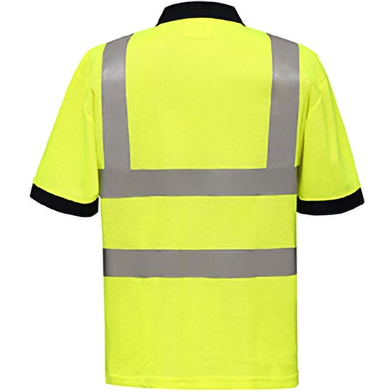 Yoko Hi-Vis Polo Shirt für Männer (Gelb) - Image 4