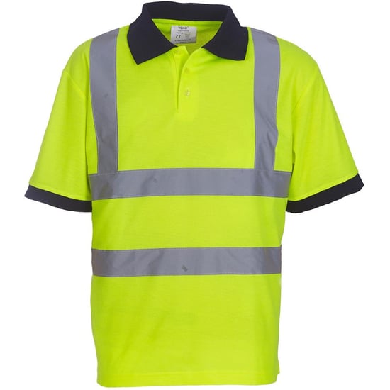 Yoko Hi-Vis Polo Shirt für Männer (Gelb) - Image 5