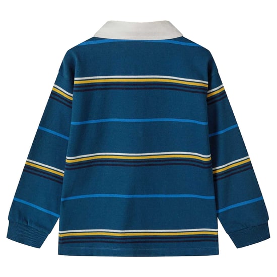 Minoti - Poloshirt für Jungen, Langärmlig (Petrol) - Image 3