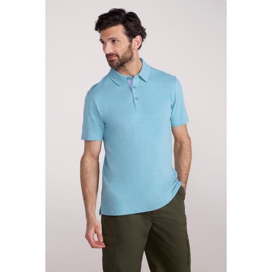Mountain Warehouse - "Hasst II" Poloshirt für Herren (Türkis) - Image 1