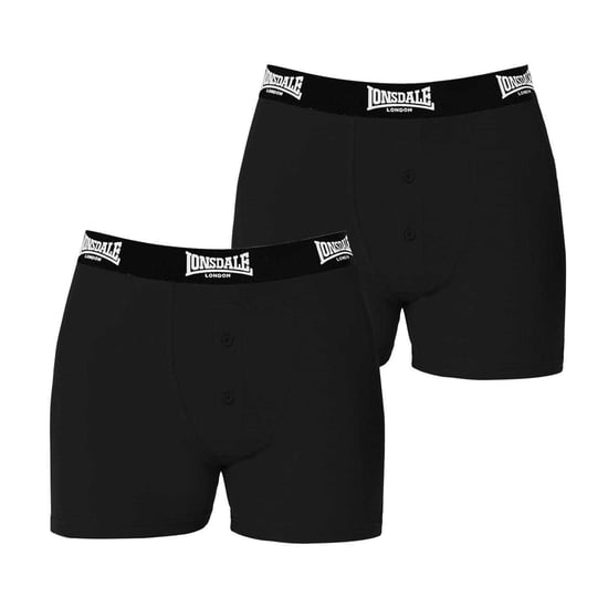 Lonsdale - Boxershorts für Herren (2er-Pack) (Schwarz) - Image 2