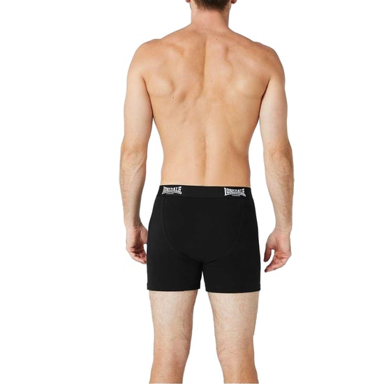 Lonsdale - Boxershorts für Herren (2er-Pack) (Schwarz) - Image 3