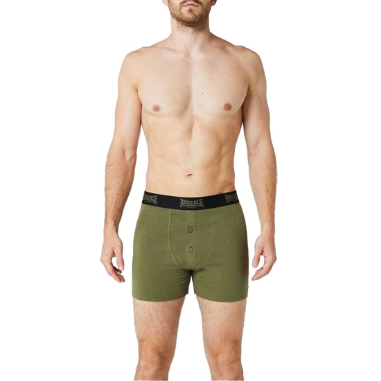 Lonsdale - Boxershorts für Herren (2er-Pack) (Schwarz/Khaki) - Image 1