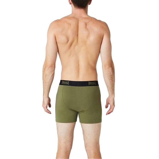 Lonsdale - Boxershorts für Herren (2er-Pack) (Schwarz/Khaki) - Image 3