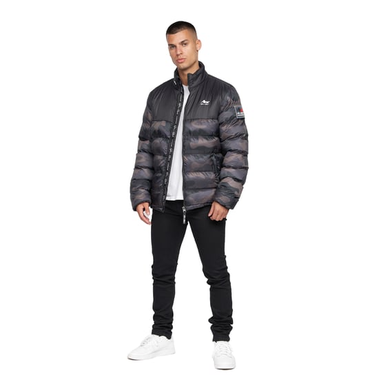 Born Rich - "Carlito" Steppjacke für Herren (Schwarz) - Image 4