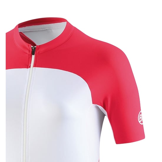 Bicycle Line - "Karol" Trikot für Damen, Durchgehender Reißverschluss, kurzärmlig (Fuchsie) - Image 3