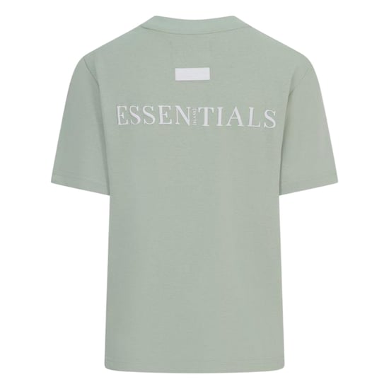 Blank Essentials - "Essentials" T-Shirt für Damen, Boyfriend - locker geschnitten (Salbeigrün) - Image 3