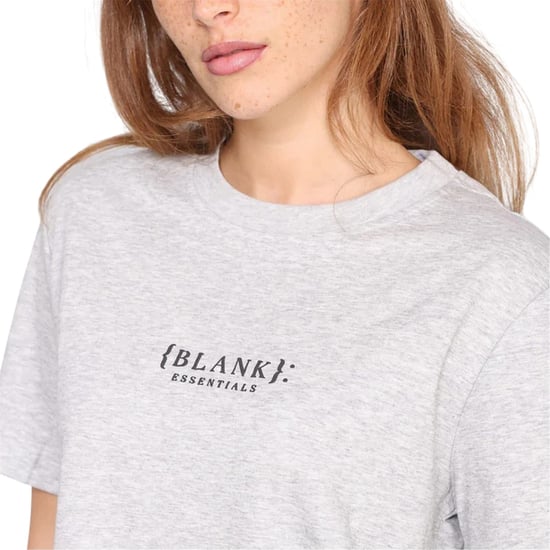 Blank Essentials - "Essentials" T-Shirt für Damen, Boyfriend - locker geschnitten (Grau meliert) - Image 4