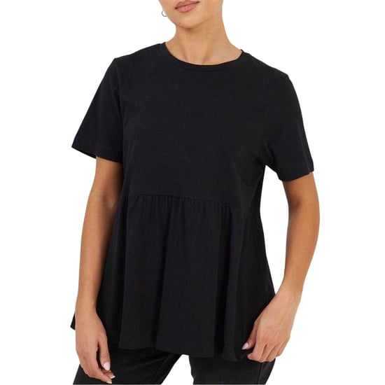 Brave Soul - T-Shirt-Kleid für Damen, Kittel Panel (Schwarz) - Image 2