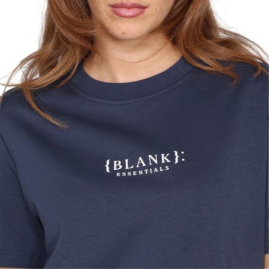 Blank Essentials - "Essentials" T-Shirt für Damen, Boyfriend - locker geschnitten (Marine) - Image 4