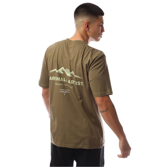 Marshall Artist - T-Shirt für Herren, Logo, Regulär (Khaki) - Image 3