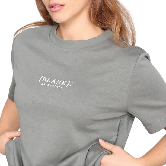 Blank Essentials - "Essentials" T-Shirt für Damen, Boyfriend - locker geschnitten (Salbei) - Image 4