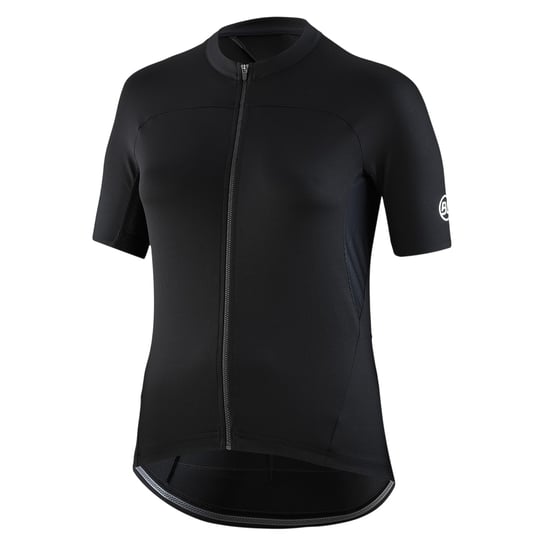 Bicycle Line - "Karol" Trikot für Damen, Durchgehender Reißverschluss, kurzärmlig (Schwarz) - Image 1