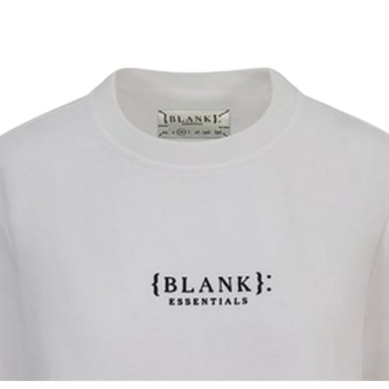 Blank Essentials - "Essentials" T-Shirt für Damen, Boyfriend - locker geschnitten (Naturweiß) - Image 4