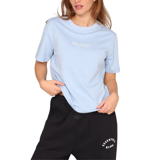 Blank Essentials - "Essentials" T-Shirt für Damen, Boyfriend - locker geschnitten (Graublau) - Image 4