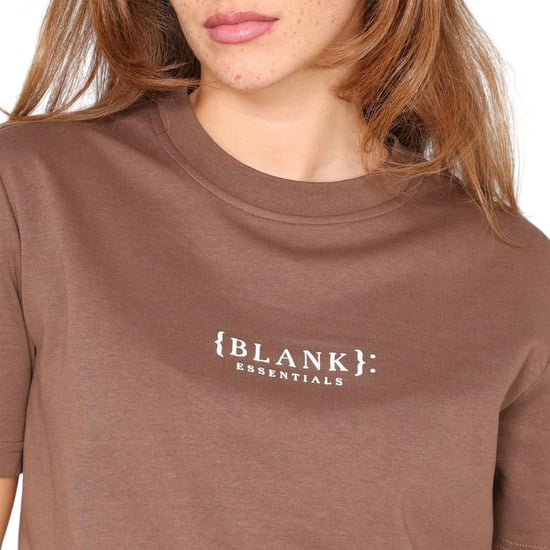 Blank Essentials - "Essentials" T-Shirt für Damen, Boyfriend - locker geschnitten (Erdbraun) - Image 4