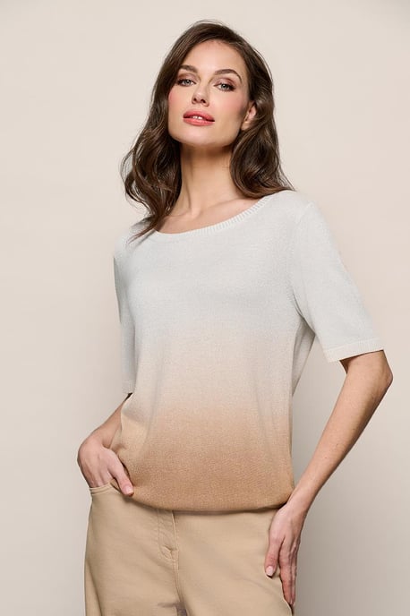 Cecile Top Off-White / Sand - Image 1