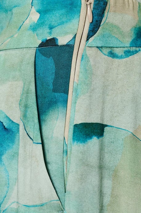 Corby Print Hose Blau - Image 5