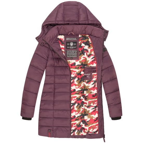 Marikoo Damen Winter Steppjacke Abendsternchen mit Kapuze - Image 5