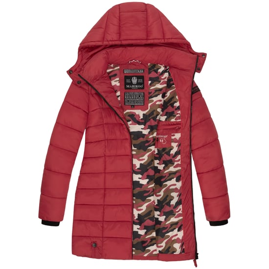 Marikoo Damen Winter Steppjacke Abendsternchen mit Kapuze - Image 5