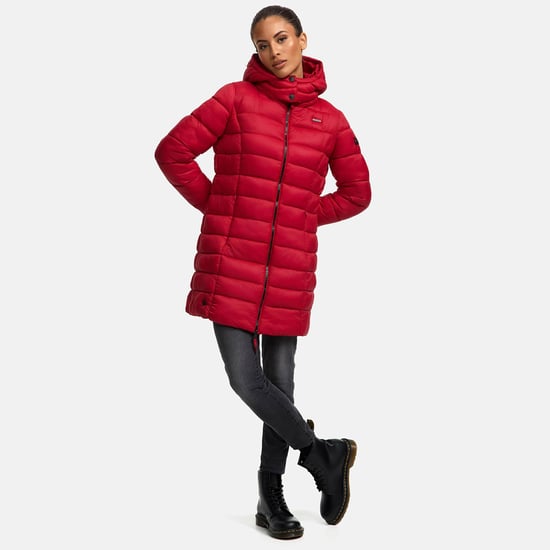Marikoo Damen Winter Steppjacke Abendsternchen mit Kapuze - Image 6