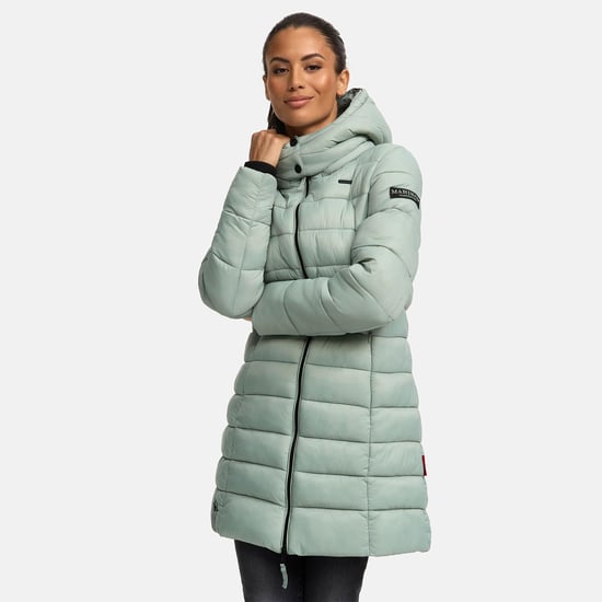 Marikoo Damen Winter Steppjacke Abendsternchen mit Kapuze - Image 6