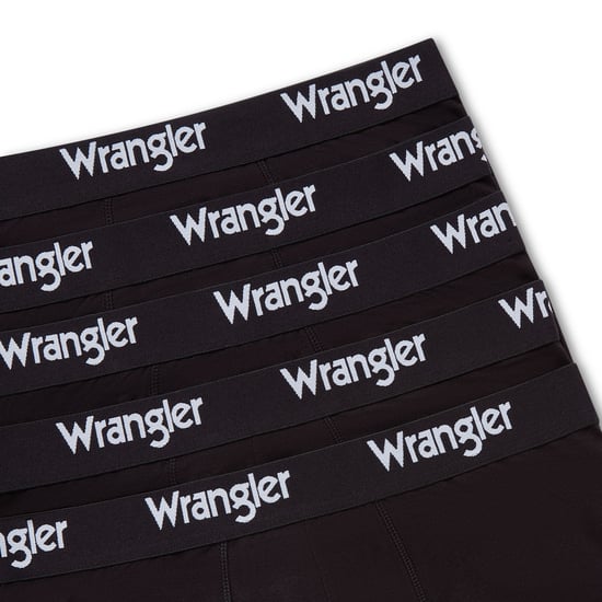 Wrangler – 5er-Pack – Boxershorts – Schwarz - Image 4