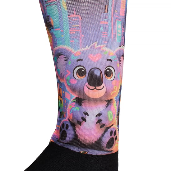 Lustig bedruckte lange Socken für Herren und Damen - Image 3