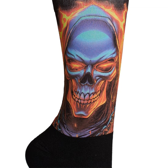 Lustig bedruckte lange Socken für Herren und Damen - Image 3