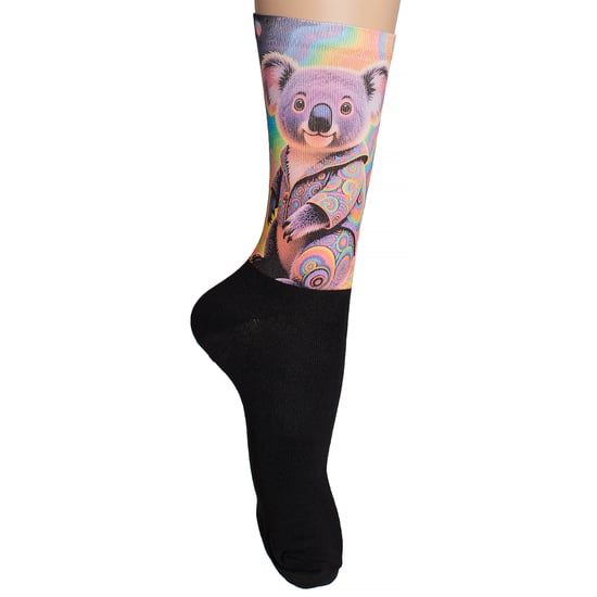 Lustig bedruckte lange Socken für Herren und Damen - Image 2