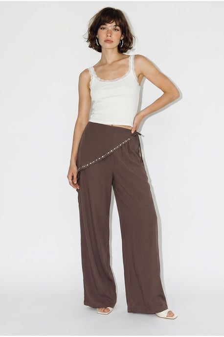 Weite Beinform Zug-Hose - Image 5