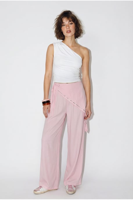 Weite Beinform Zug-Hose - Image 3