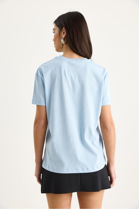 Blumenmuster Kurzarm-T-Shirt - Image 5