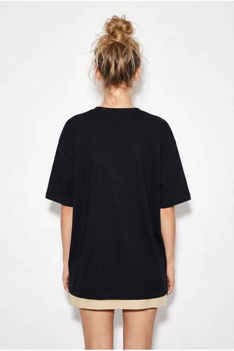 Paillettenbedrucktes Rundhalsausschnitt T-Shirt - Image 5