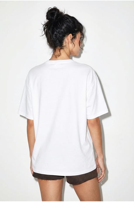 Übergrößen Bedrucktes Baumwoll-Jersey T-Shirt - Image 4