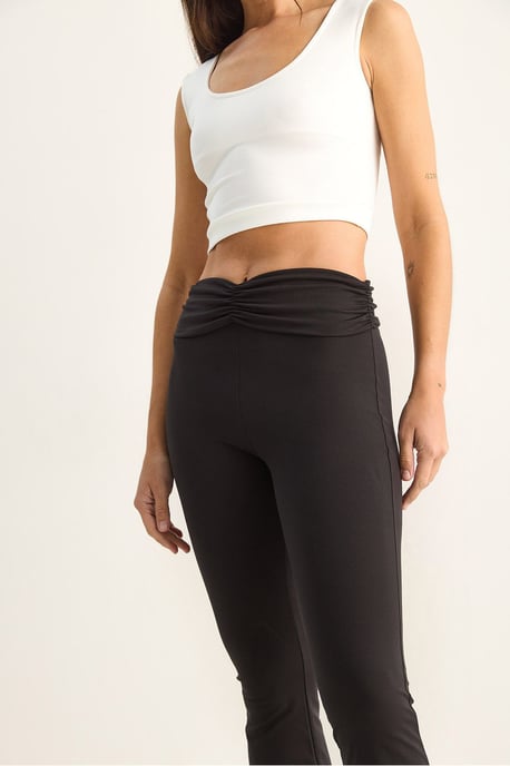 Hoch geschnittene Bootcut-Leggings - Image 5