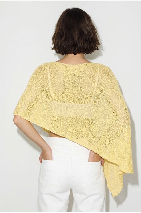 Damen Strick Cut-Out Strandüberwurf - Image 5