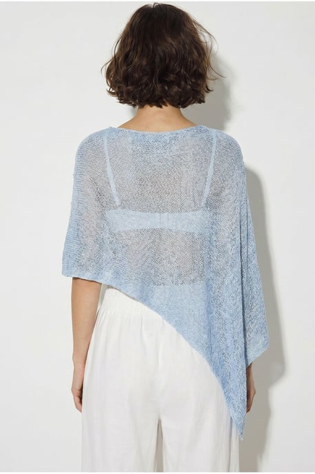 Damen Strick Cut-Out Strandüberwurf - Image 5