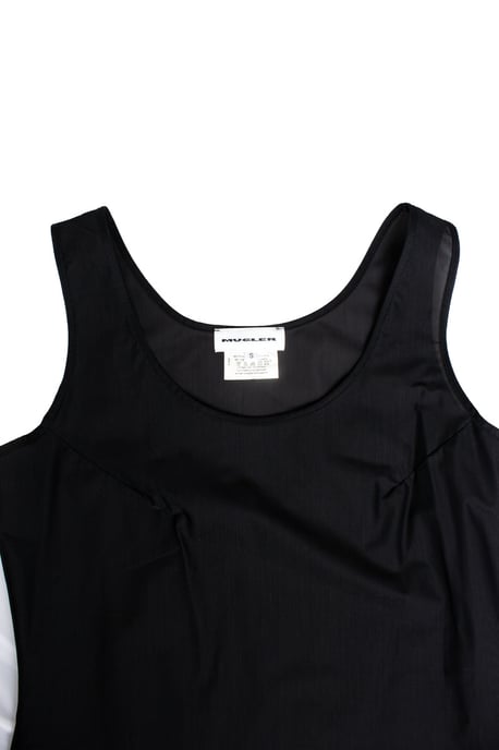 Mugler, transparentes Top in Schwarz - Image 5