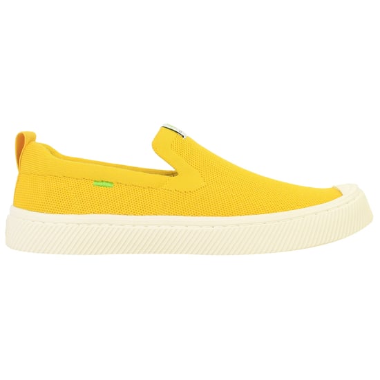 Cariuma IBI Strick Unisex Gelbe Plimsolls - Image 1