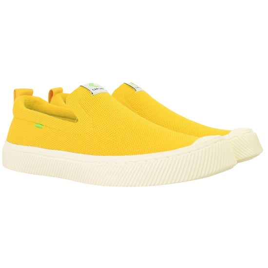 Cariuma IBI Strick Unisex Gelbe Plimsolls - Image 2