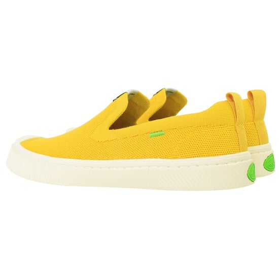 Cariuma IBI Strick Unisex Gelbe Plimsolls - Image 3