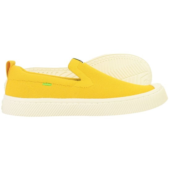 Cariuma IBI Strick Unisex Gelbe Plimsolls - Image 4