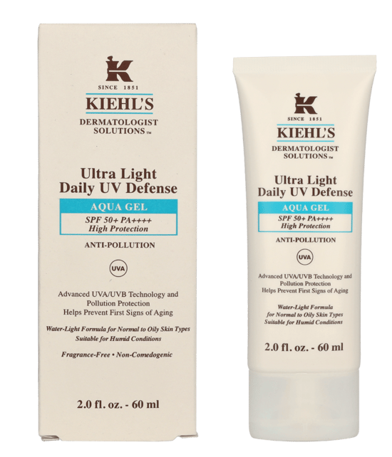 Kiehl's D.S. Ultra Light Daily UV Defense Aqua Gel LSF50 - Image 1