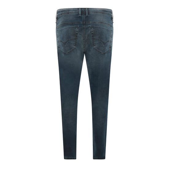 Herren Diesel Thommer Y Ne Sweat Slim Fit Jeans in Blau Denim - Image 2
