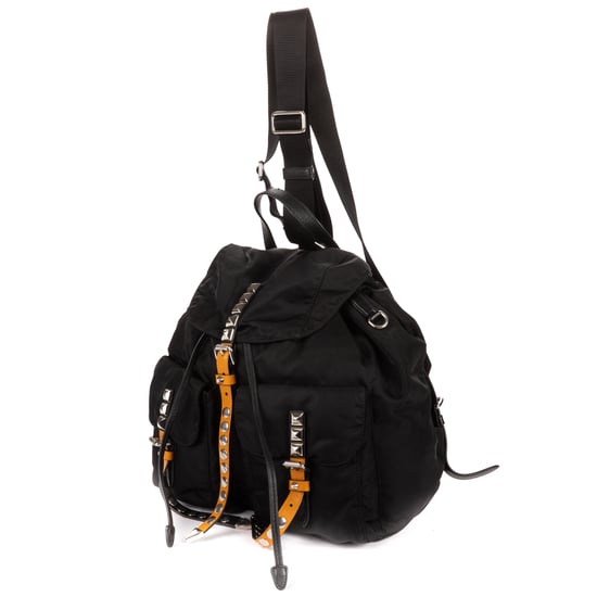 Double Pockets Studded Backpack   Rucksack - Image 2
