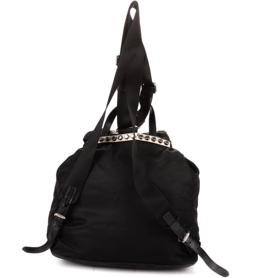Double Pockets Studded Backpack   Rucksack - Image 5