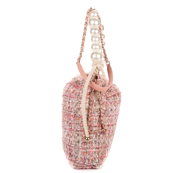 Ltd. Ed. Tweed Mini Pearl Bucket Schultertasche - Image 3