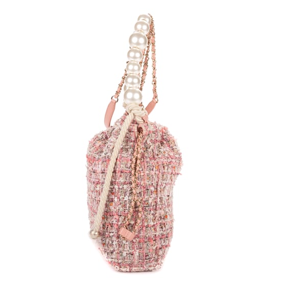 Ltd. Ed. Tweed Mini Pearl Bucket Schultertasche - Image 4