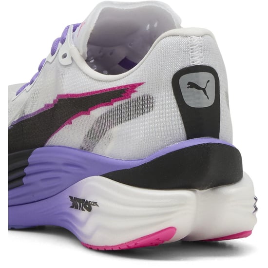 Damen Puma Deviate Nitro Elite 3 Digitokyo Laufschuhe in Weiß/Violett - Image 5